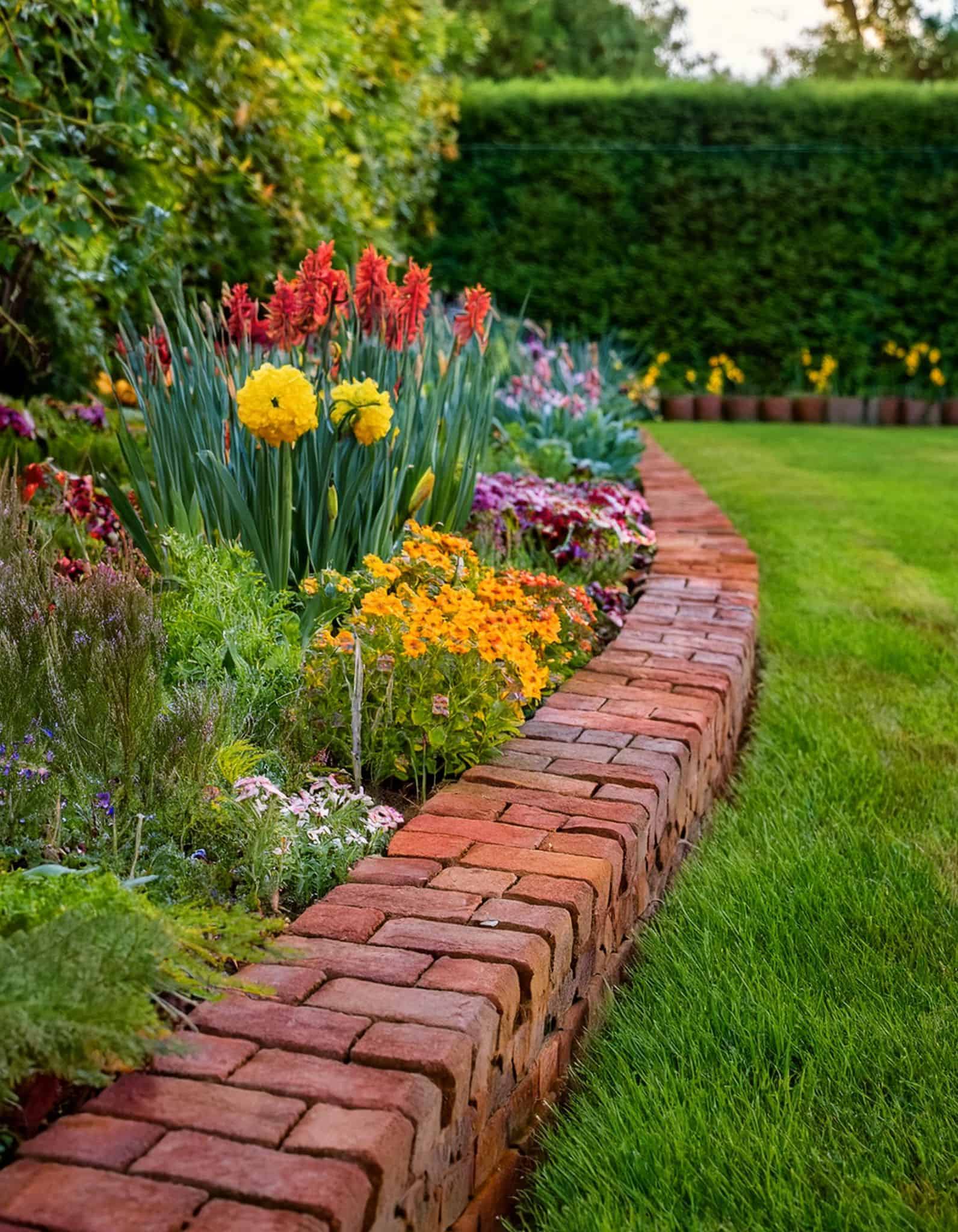 Achieve Stunning Brick Borders with Easy-to-Use Pattern Rollers